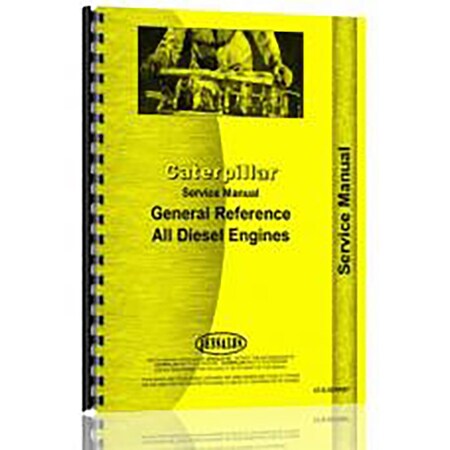 Service Manual Fits Caterpillar Engine General Reference For Early Crawlers